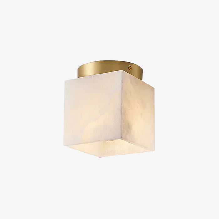 Alabaster Square Ceiling Light | Woorglamp