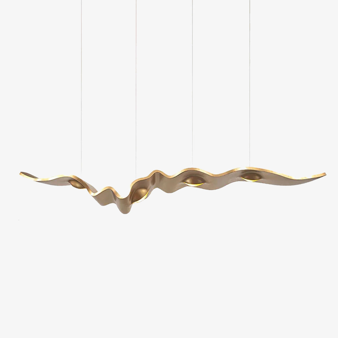 Gold Ribbon Chandelier