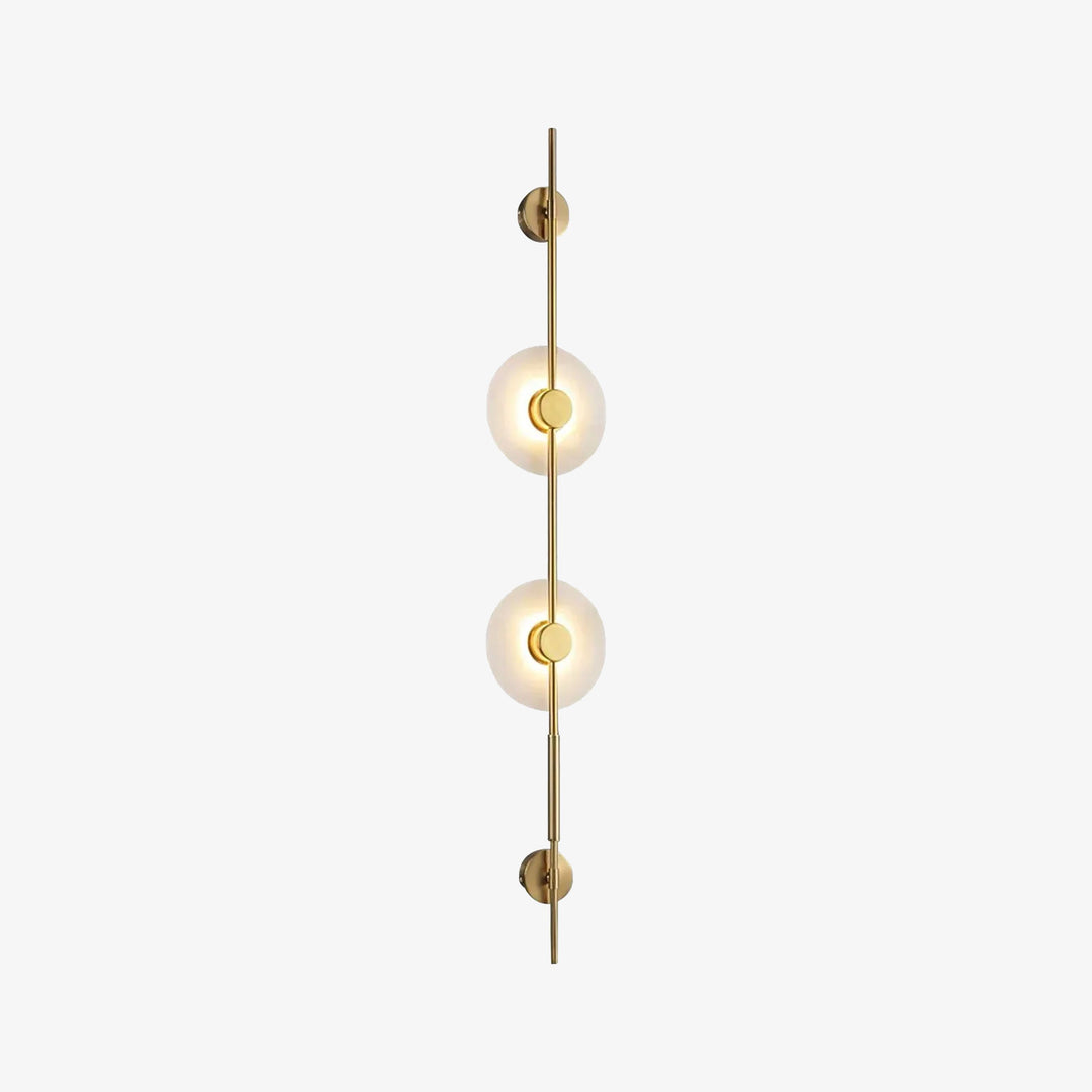 Alabaster Vertical Wall Sconce