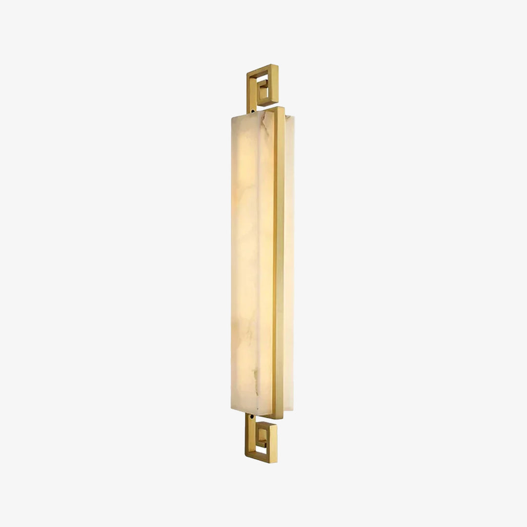 Modern Alabaster Copper Wall Lamp