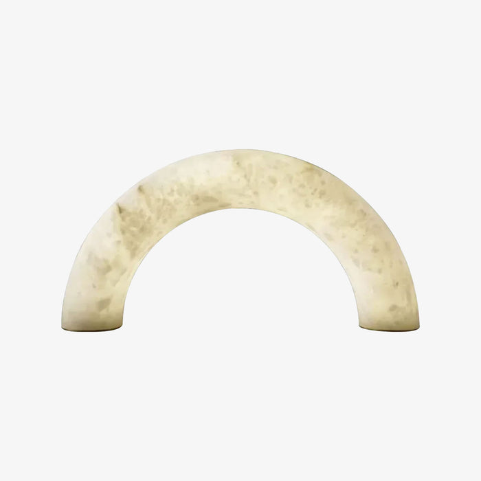 Alabaster Piped Table Lamp | Woorglamp