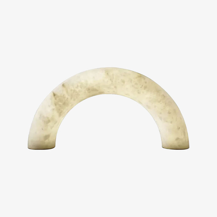Alabaster Piped Table Lamp