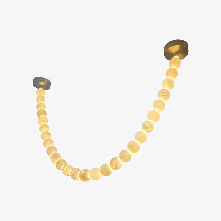 Pearl Alabaster Necklace Chandelier