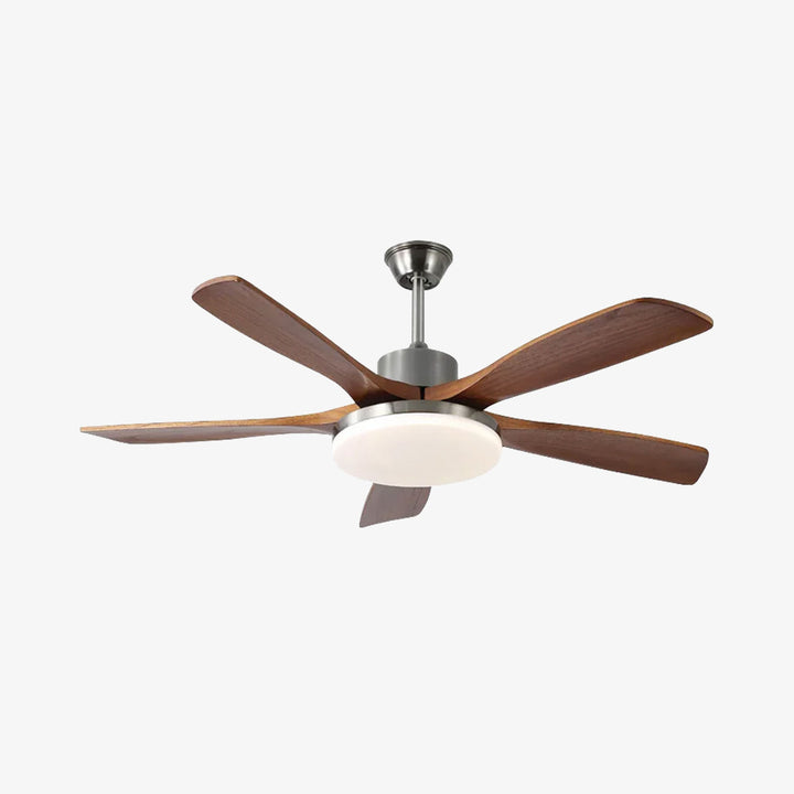 Nordic Style Lunet Ceiling Fan Light