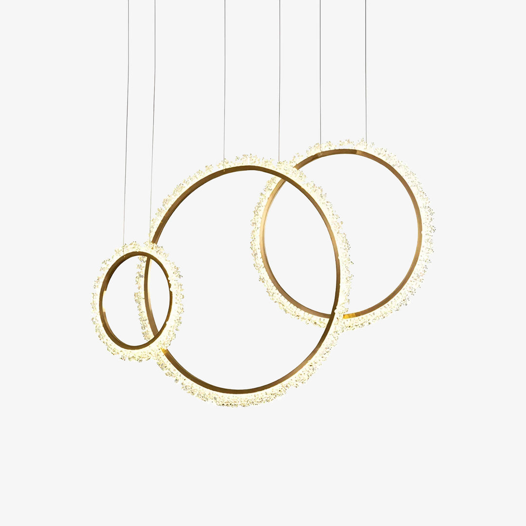 Circle Crystal Chandelier