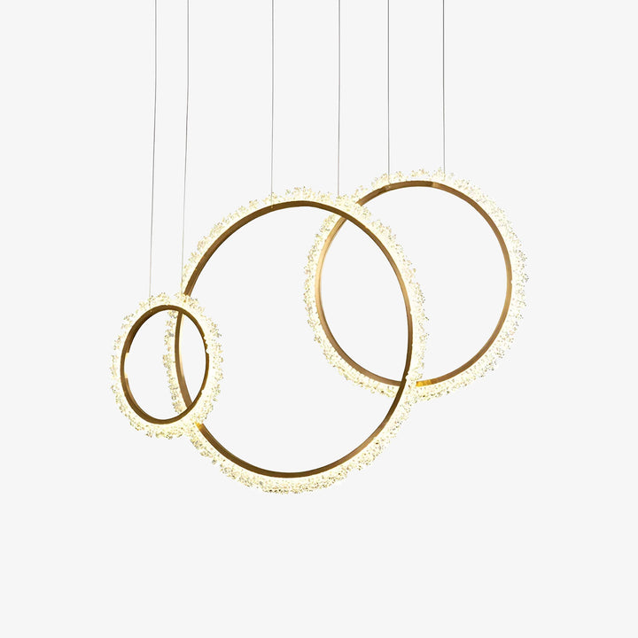 Circle Crystal Chandelier