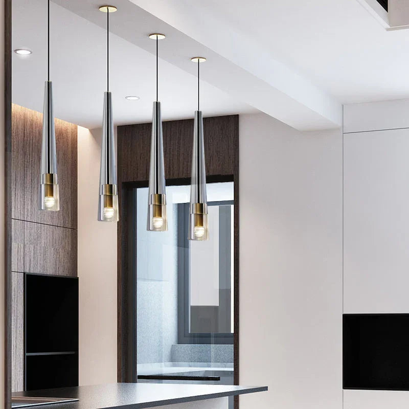 Conical Abner Crystal Chandelier