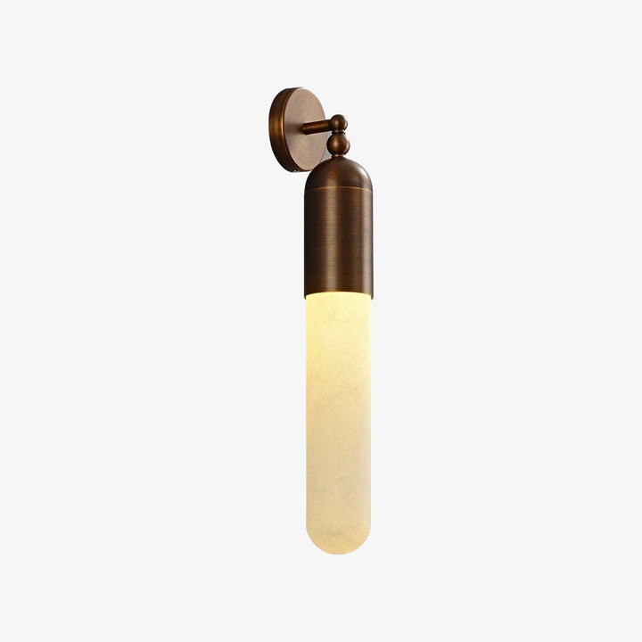 Capsule Linear Alabaster Wall Sconce