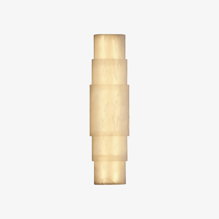 Multi Layer Stacked Alabaster Wall Lamp