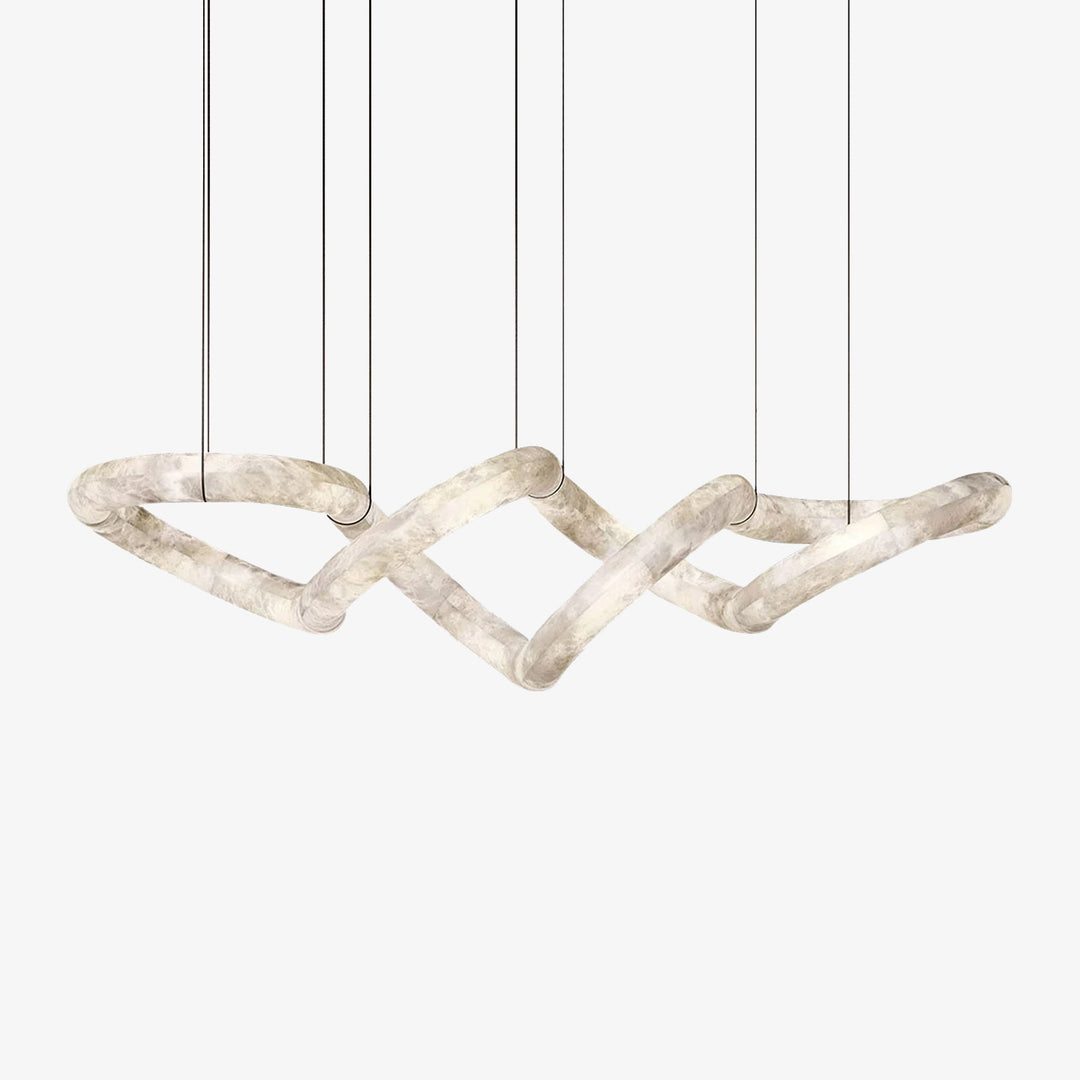 Alabaster Infinity Chandelier
