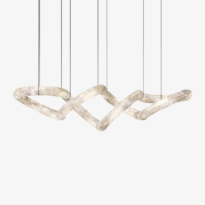 Alabaster Infinity Chandelier