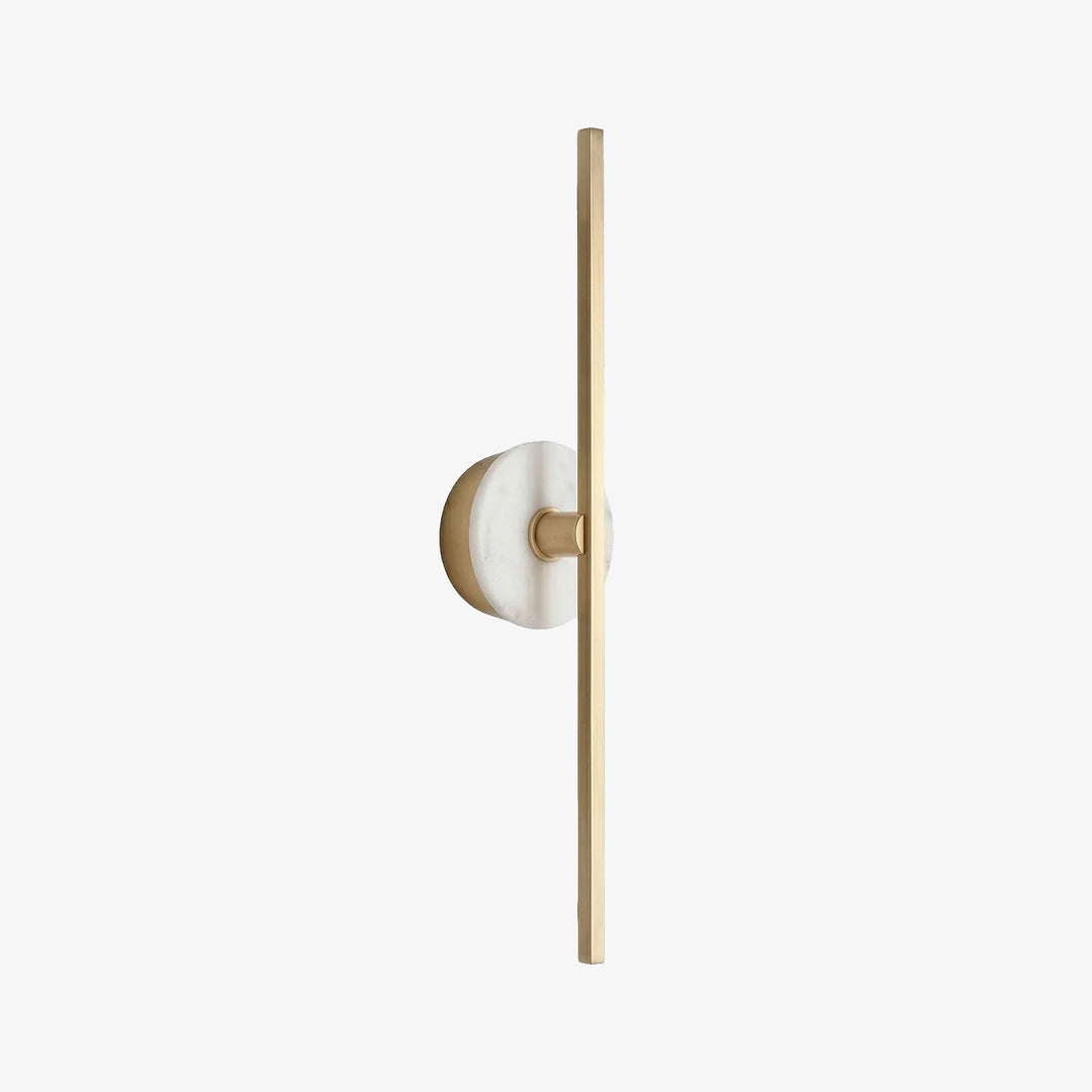 Essential Alabaster Brass Wall Sconce