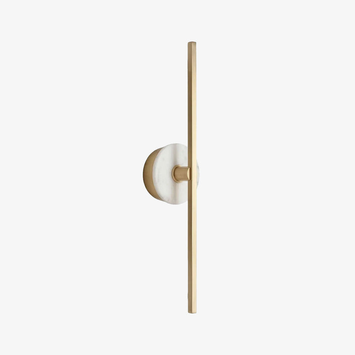 Essential Alabaster Brass Wall Sconce