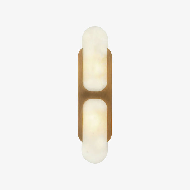 Alabaster Odin Oval Wall Sconce