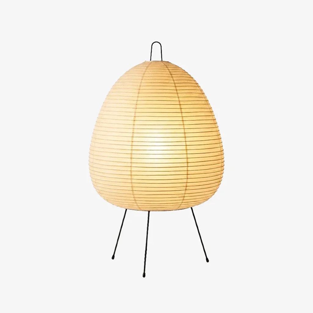 1A Egg-Shaped Washi Paper Table Lamp