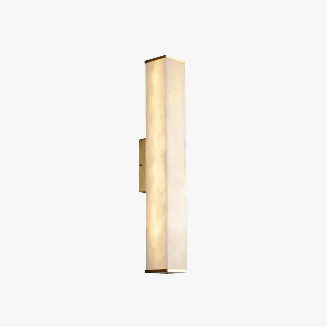 Cuboid Alabaster Wall Light