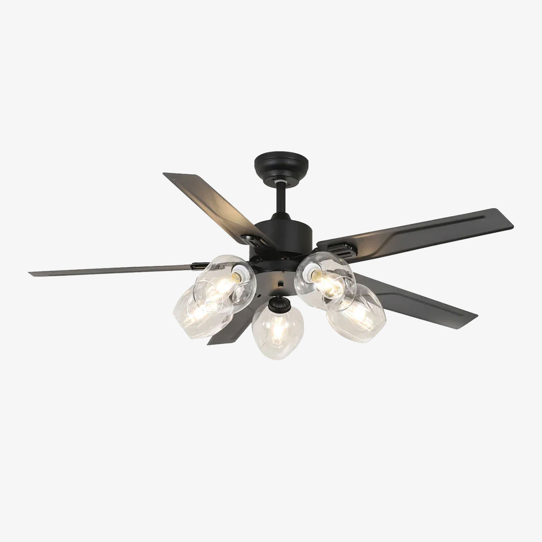 Vintage Industrial Style Ceiling Fan Light