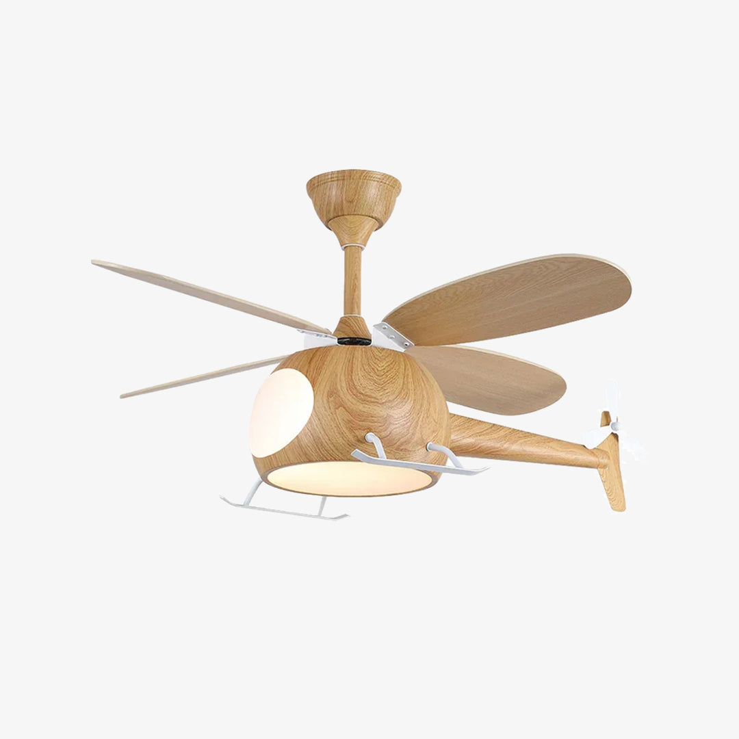 Helicopter Shape Heli Breeze Kids Ceiling Fan Light