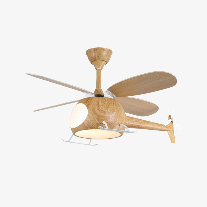 Helicopter Shape Heli Breeze Kids Ceiling Fan Light