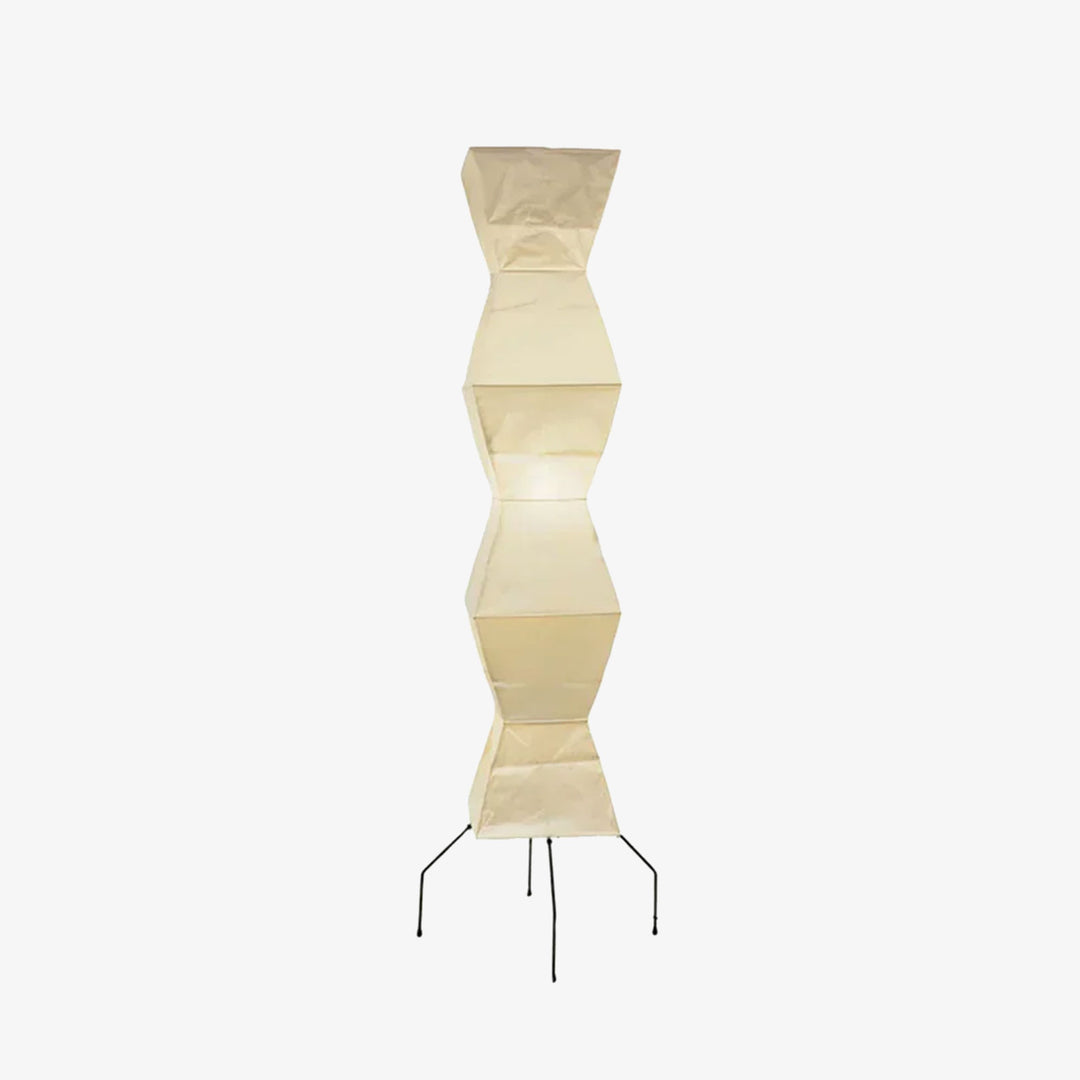 Akari Hourglass Paper UF4-L9 Floor Lamp
