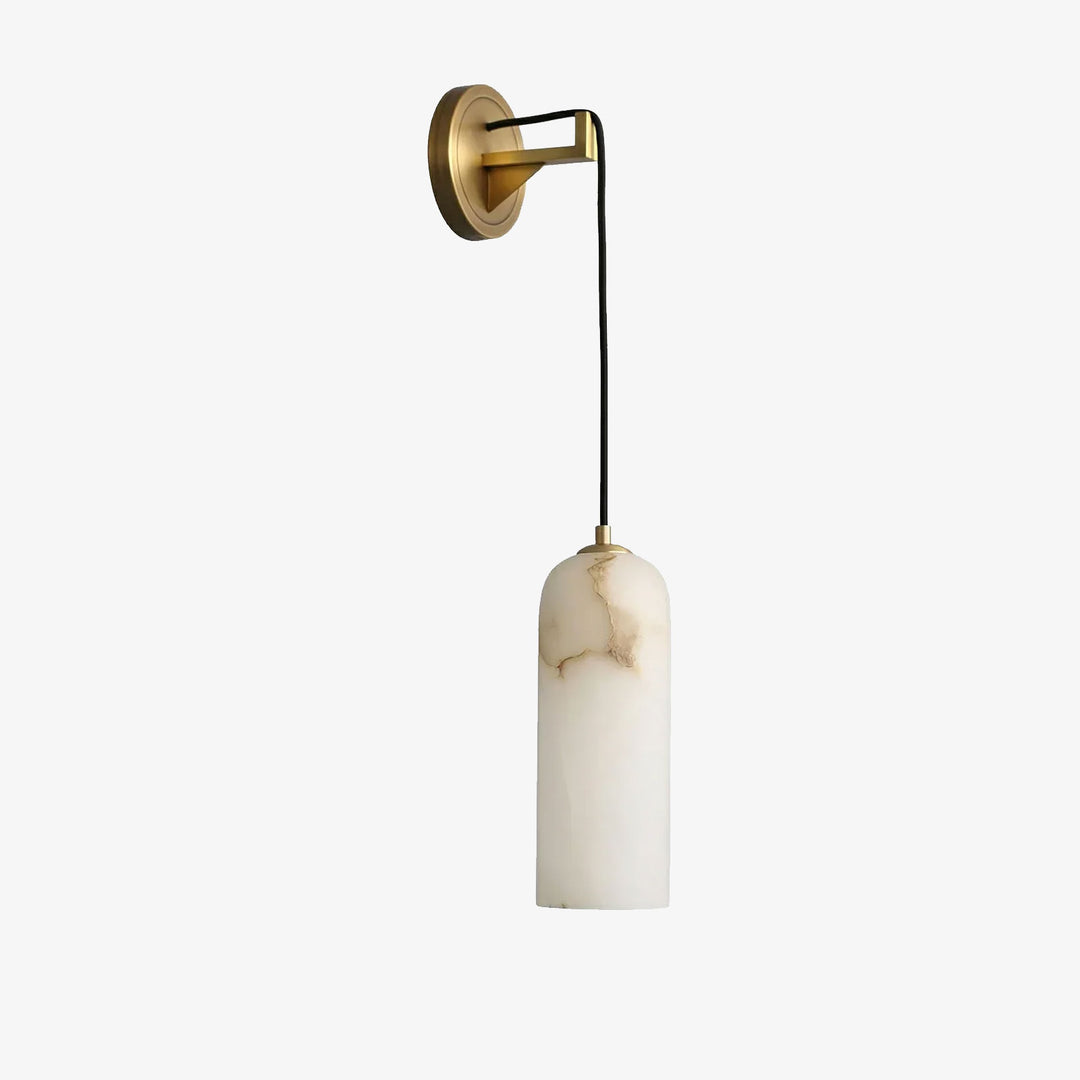 Modern Petra Alabaster Wall Sconce