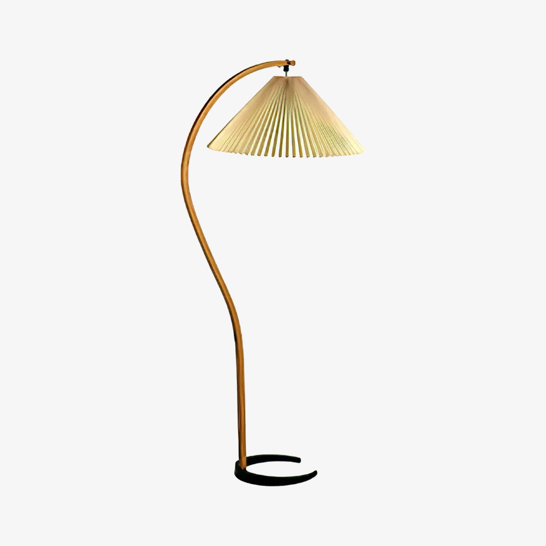 Arc Bentwood Floor Lamp