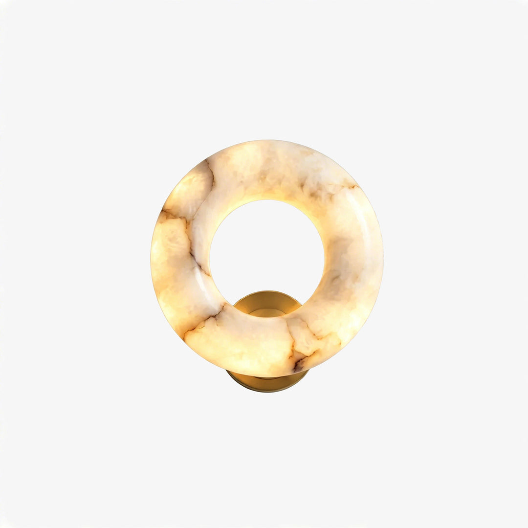 Halo Alabaster Wall Sconce