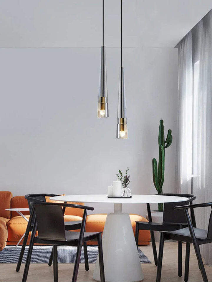 Conical Abner Crystal Chandelier