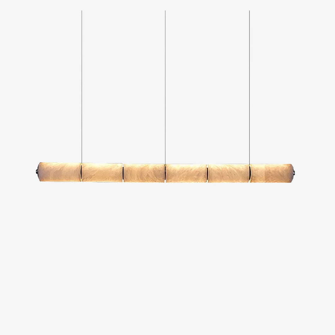 Linear Alabaster LED Chandelier