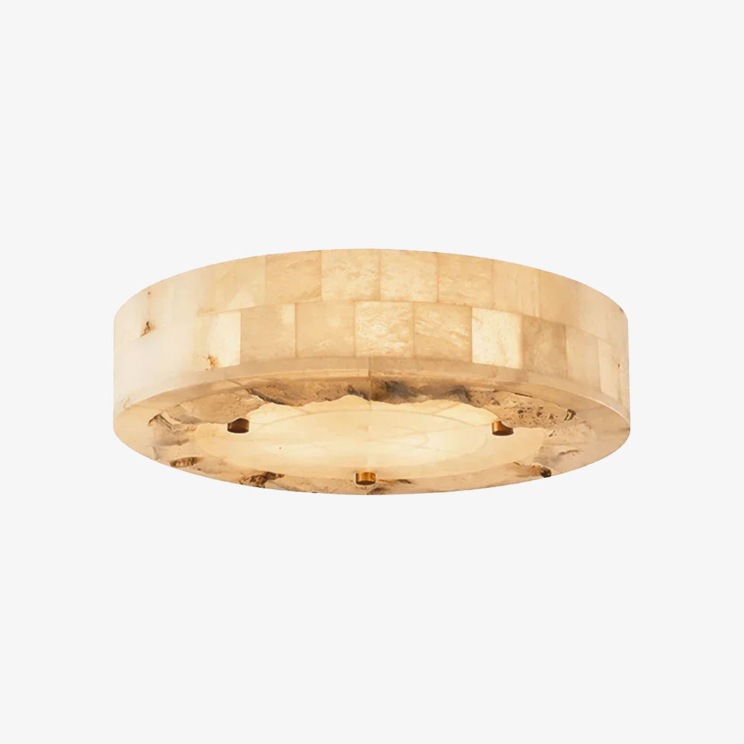 Alabaster Luriel Disk Ceiling Light