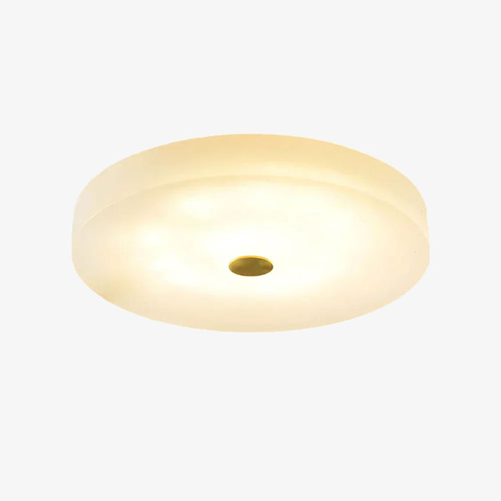 Round Sophie Alabaster Ceiling Lamp