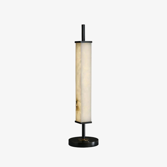 Alabaster Serano Brass Table Lamp | Woorglamp