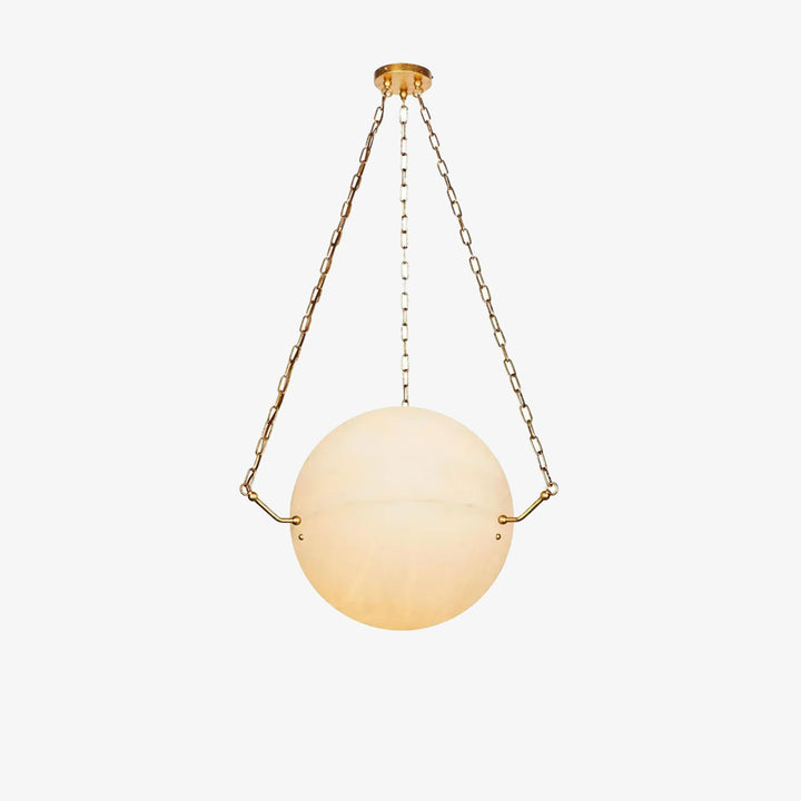 Sphere Atlas Alabaster Pendant Lamp
