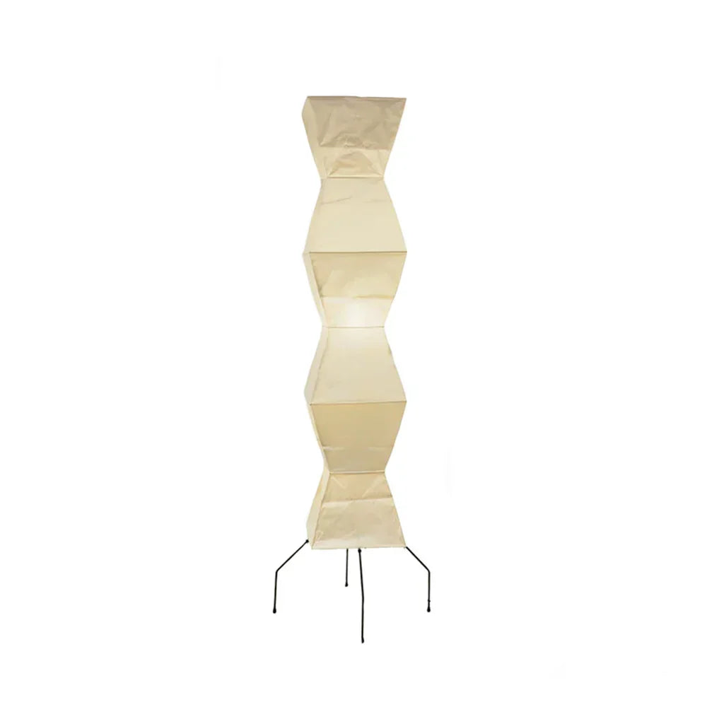Akari Hourglass Paper UF4-L9 Floor Lamp