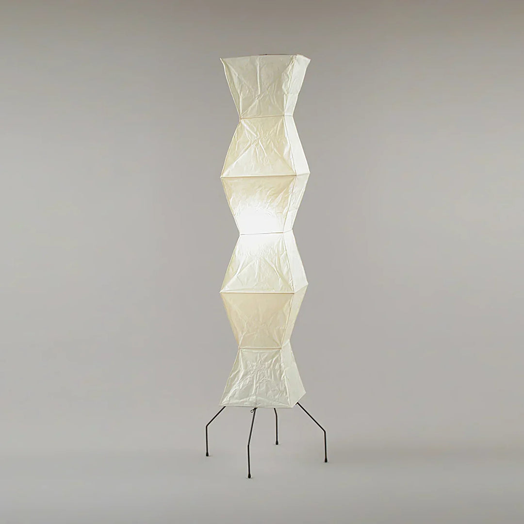 Akari Hourglass Paper UF4-L9 Floor Lamp