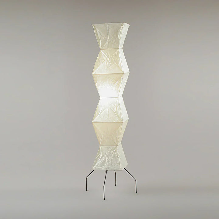 Akari Hourglass Paper UF4-L9 Floor Lamp