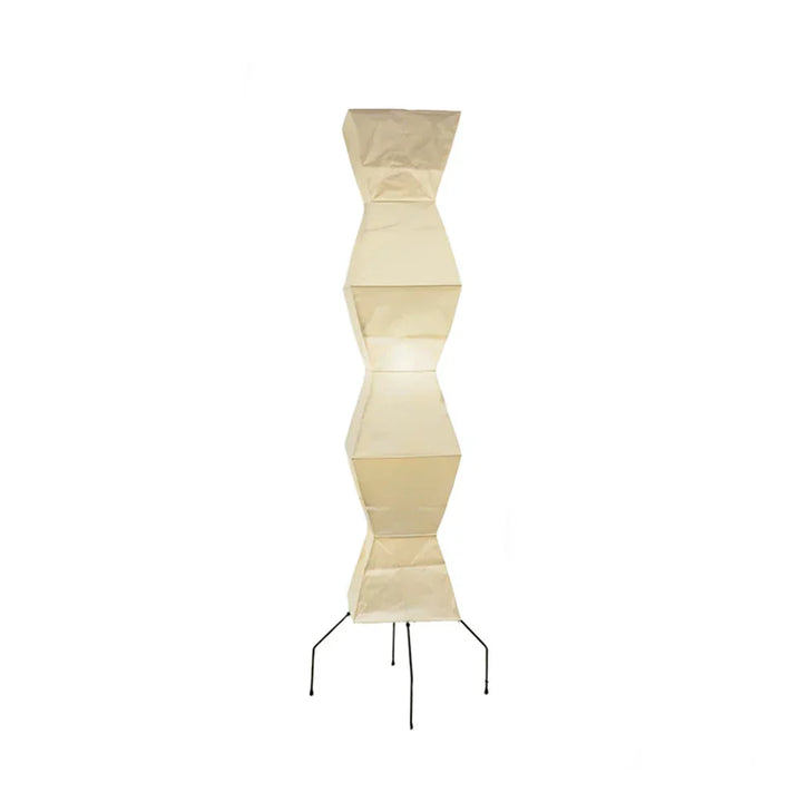 Akari Hourglass Paper UF4-L9 Floor Lamp