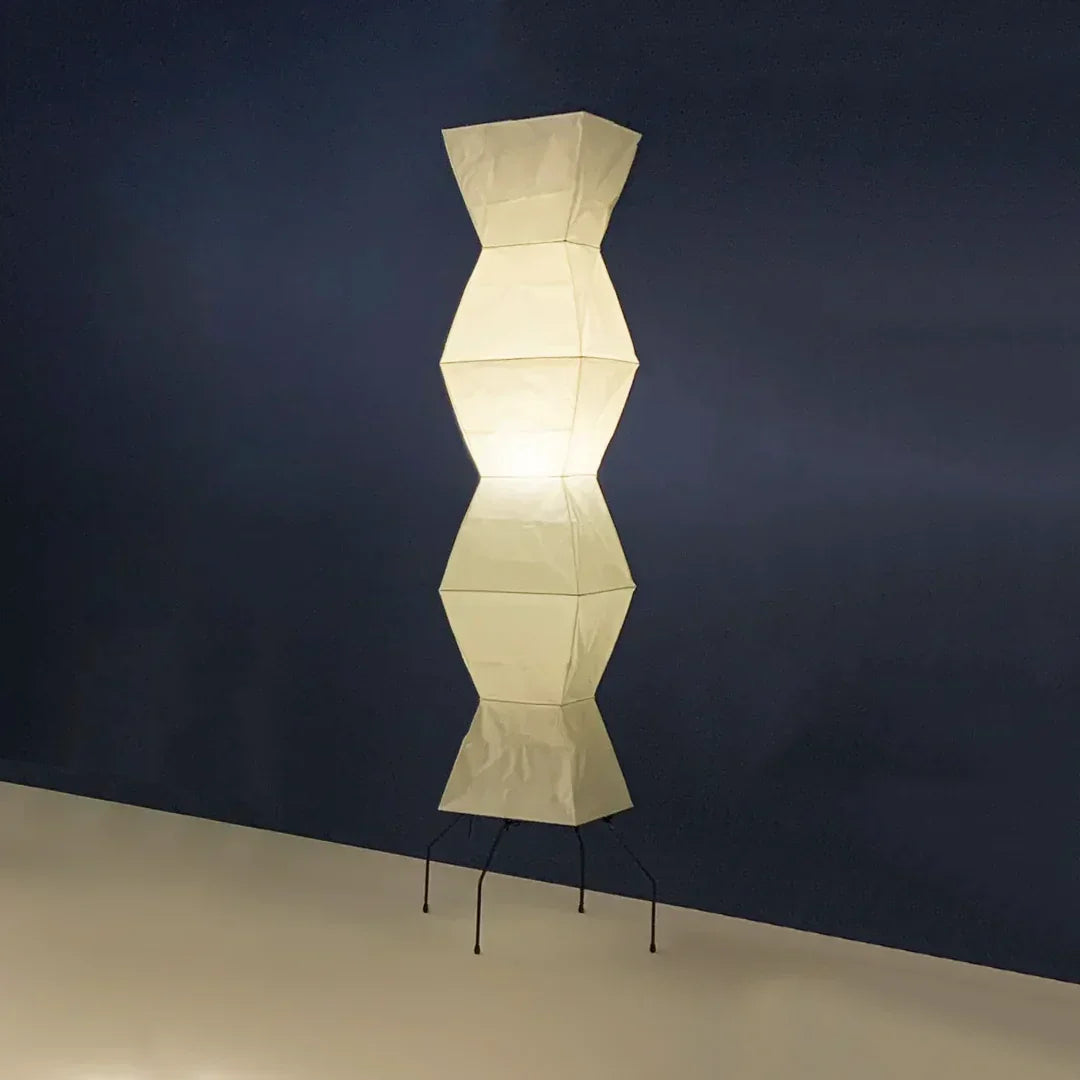 Akari Hourglass Paper UF4-L9 Floor Lamp