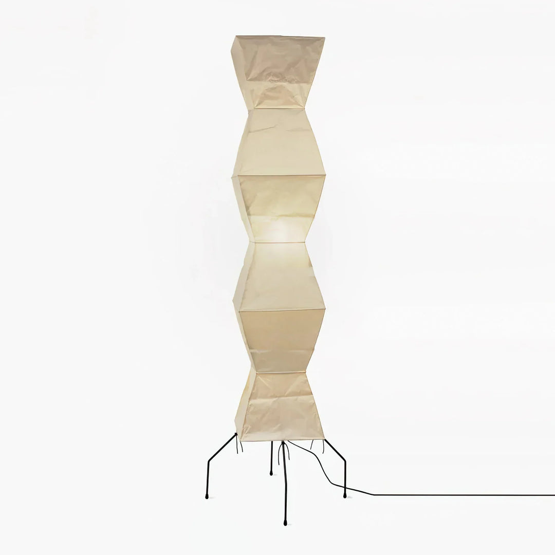 Akari Hourglass Paper UF4-L9 Floor Lamp
