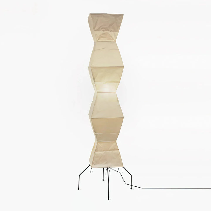 Akari Hourglass Paper UF4-L9 Floor Lamp