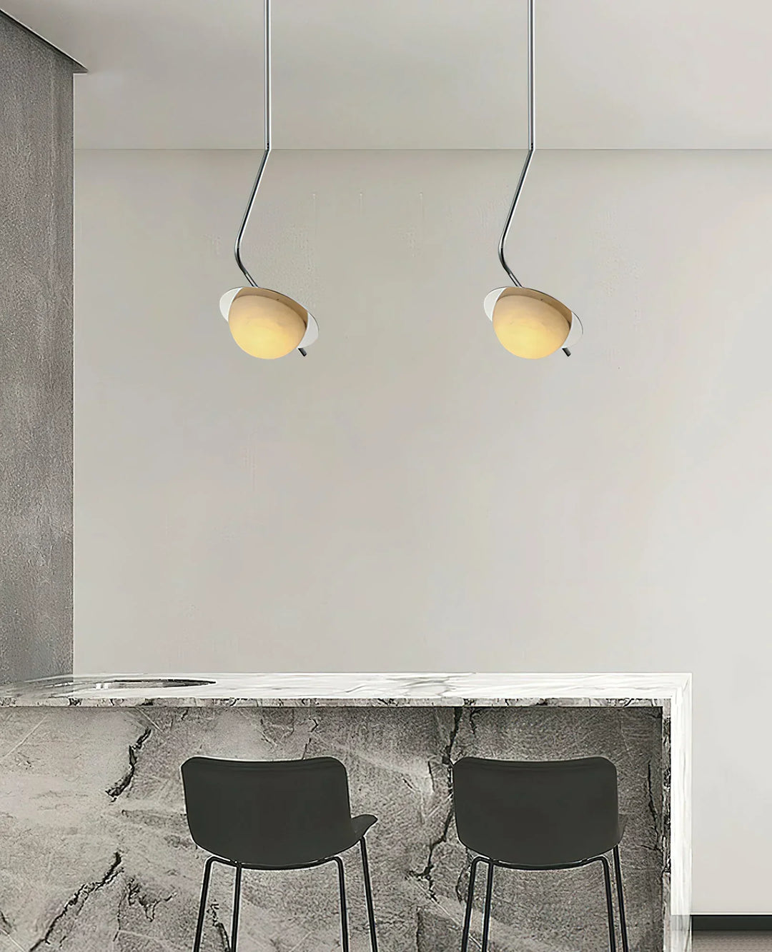 Alabaster Chic Luminance Pendant Light