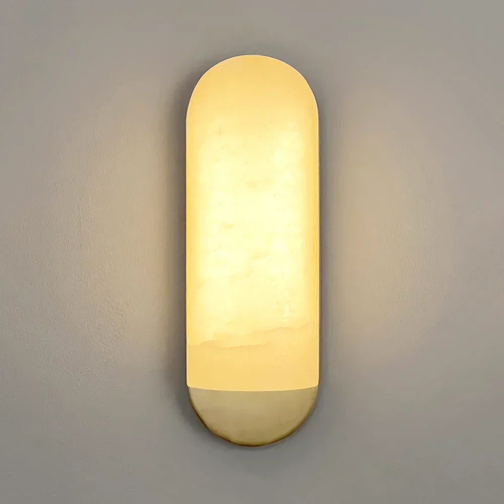 Alabaster Long Strip Wall Lamp