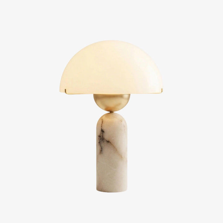 Alabaster_Peono_Dome_Table_Lamp_Plain_Background_Woorglamp
