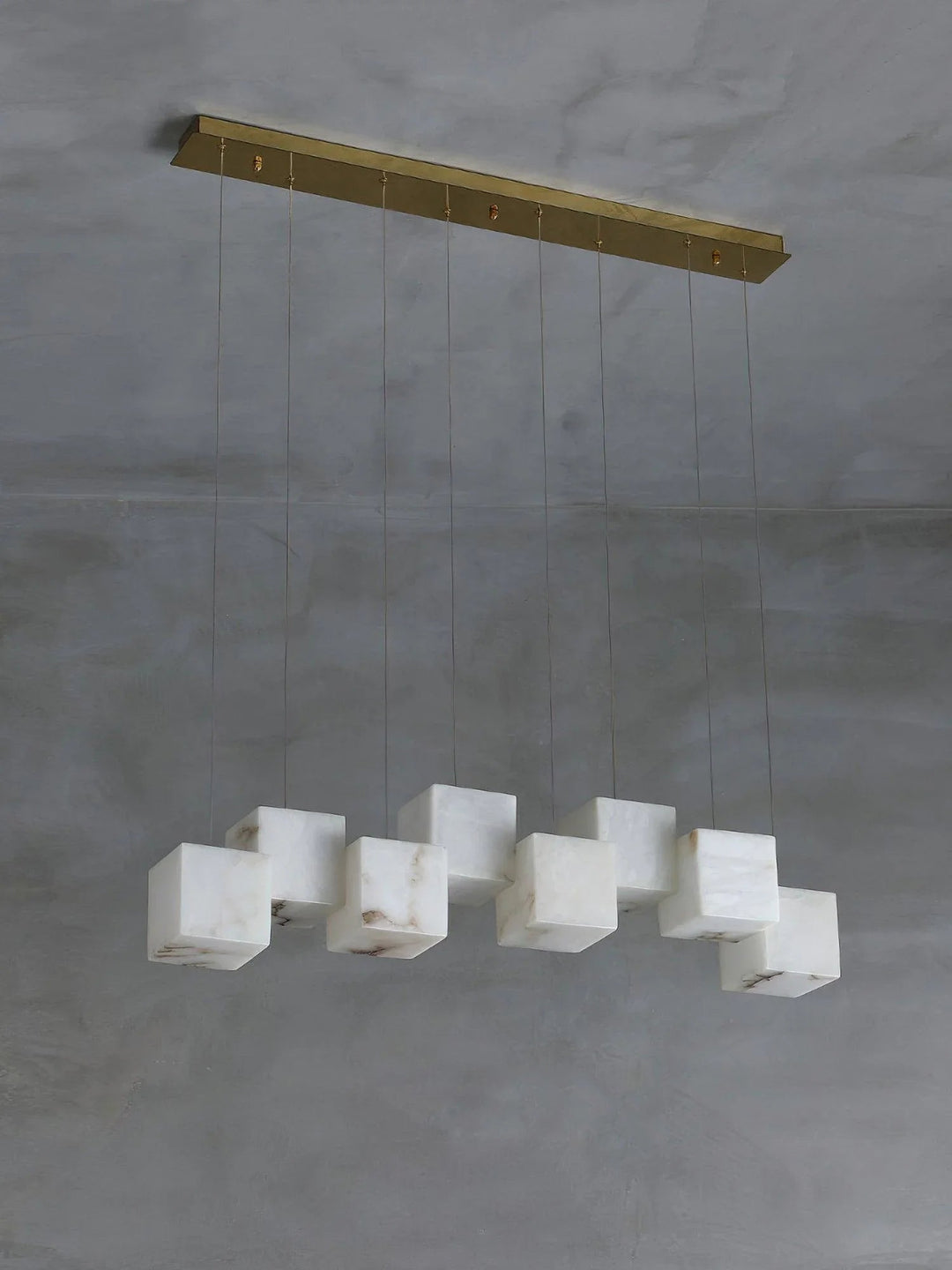 Alabaster Box Chandelier