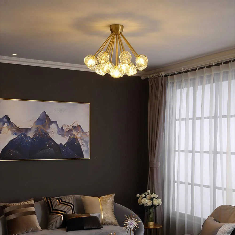 Boule De Cristal Ceiling Light