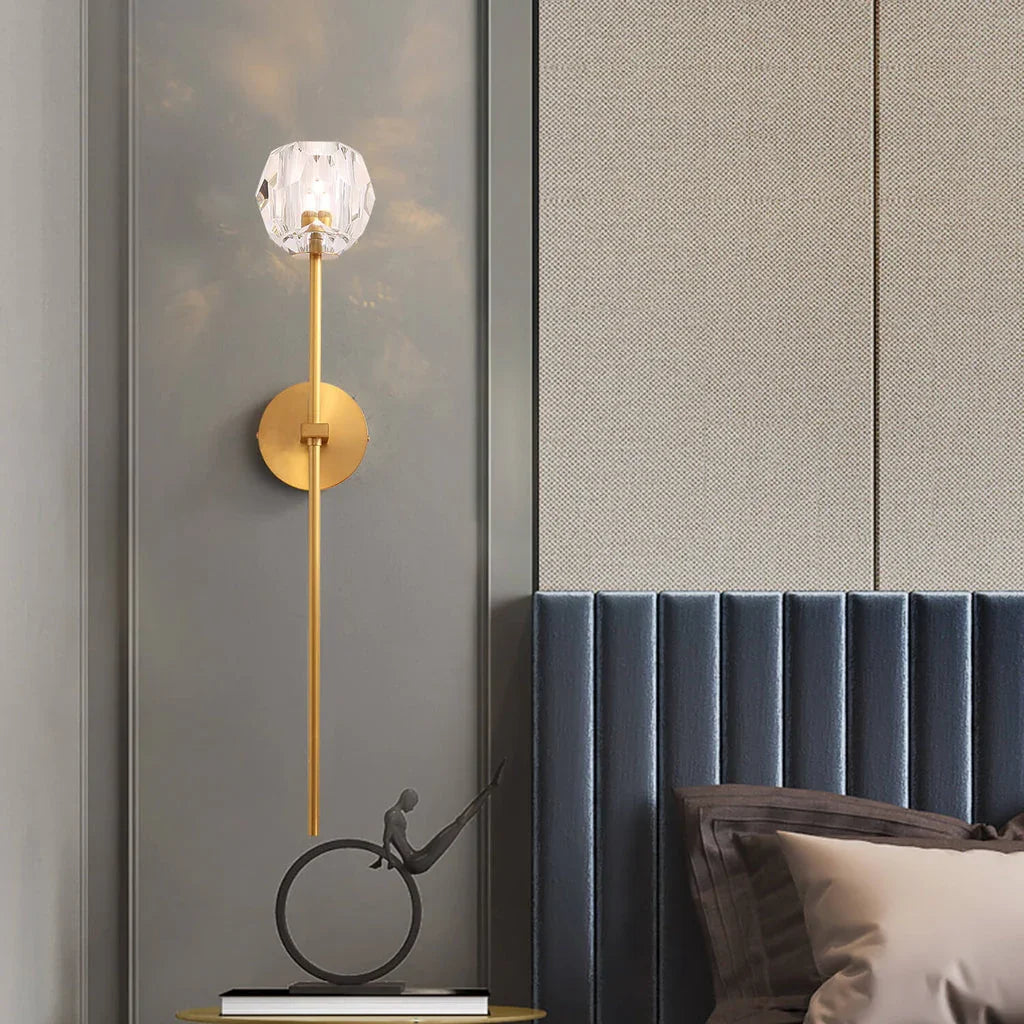 Boule De Cristal Grand Single Sconce