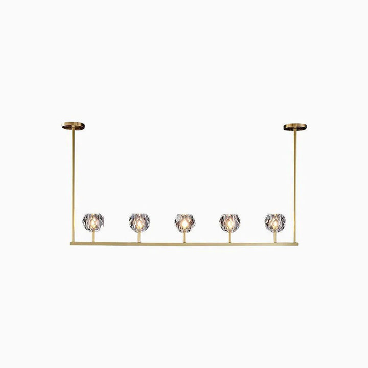 Boule De Cristal Linear Chandelier