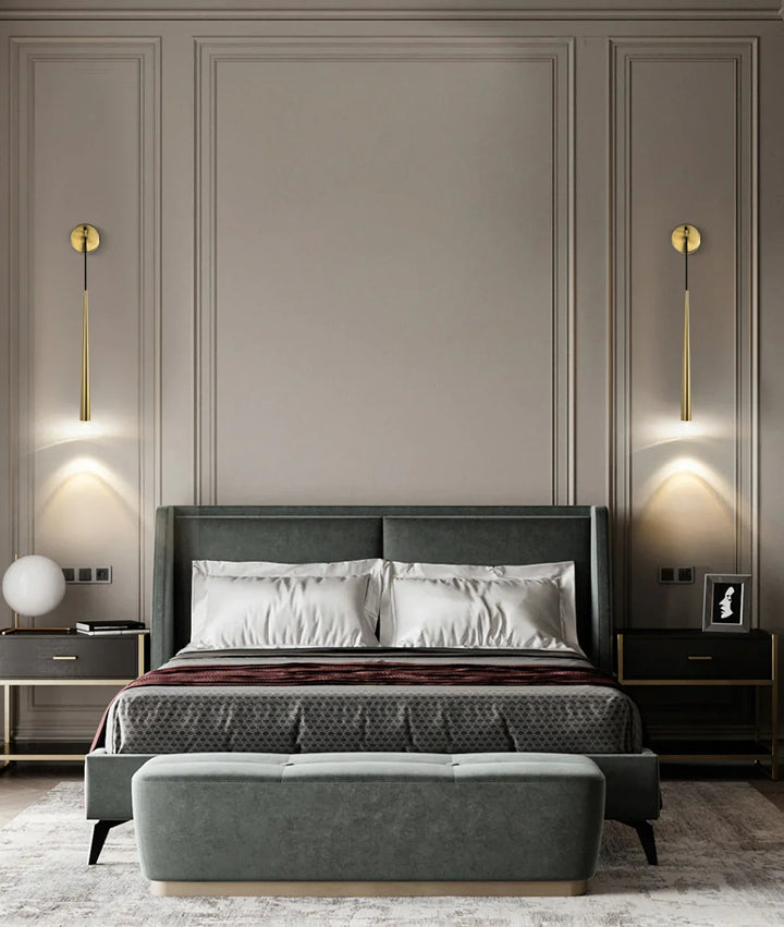 Brass Spinal Tube Wall Lamp