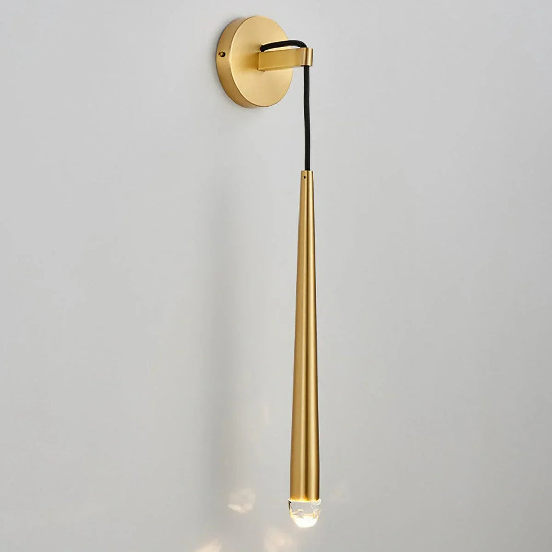 Brass Spinal Tube Wall Lamp