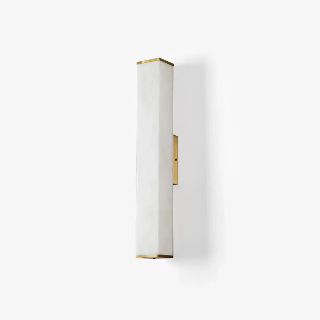Cuboid Alabaster Wall Light